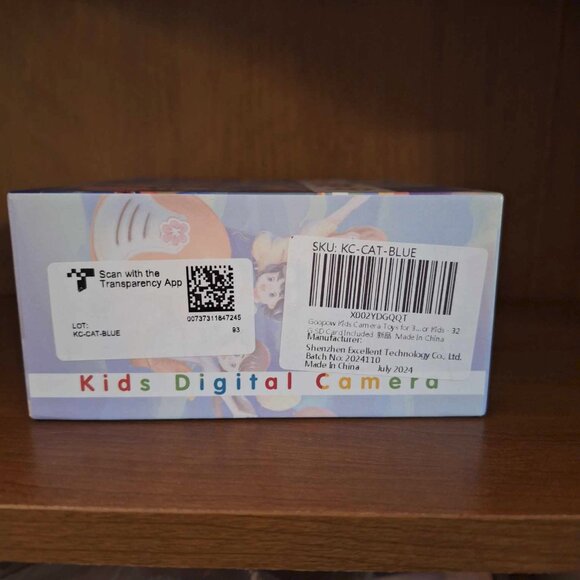 NIP Kids Digital Camera and Video Recorder w/ Soft Cartoon Cover and 32g SD Card - Picture 5 of 6